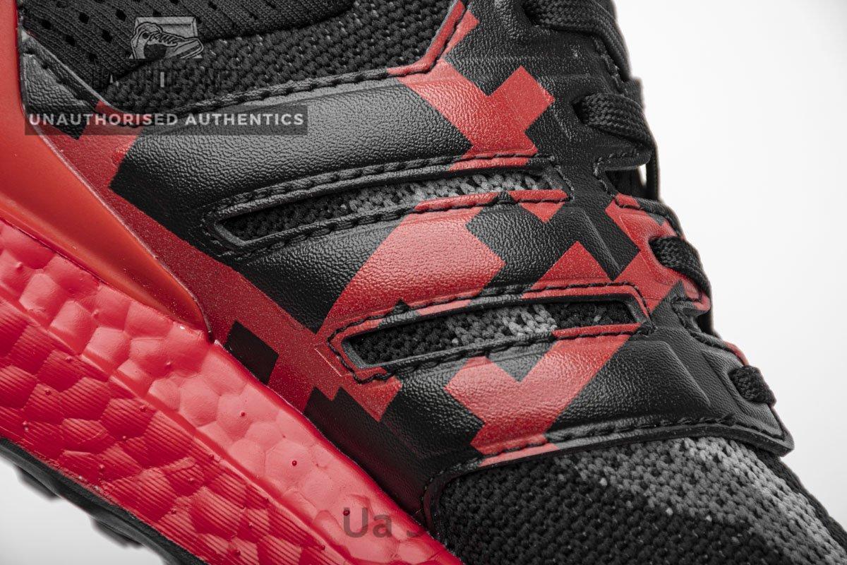 FW3724 adidas Ultra Boost 2.0 Real Boost Xi'an Black Red - Image 5