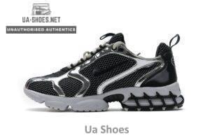 CU1854-001 Stussy x Nike Air Zoom Spiridon Cage 2 Black Silver