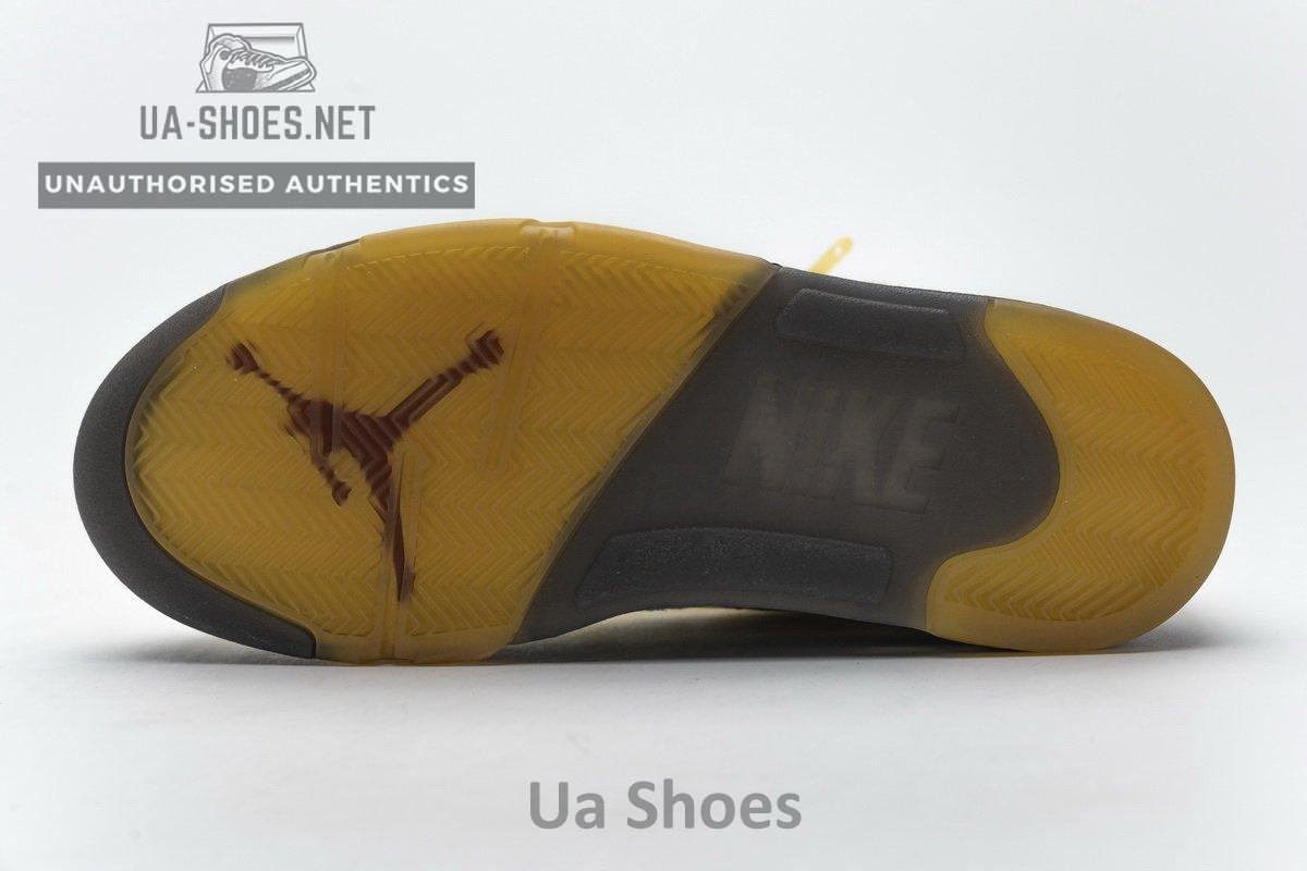 DH8565-100 OFF White x Air Jordan 5 Retro SP Sail - Image 18