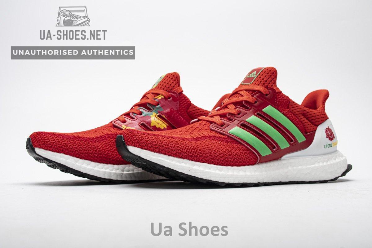FW5231 adidas Ultra Boost 2.0 Real Boost Shenyang White Red - Image 10