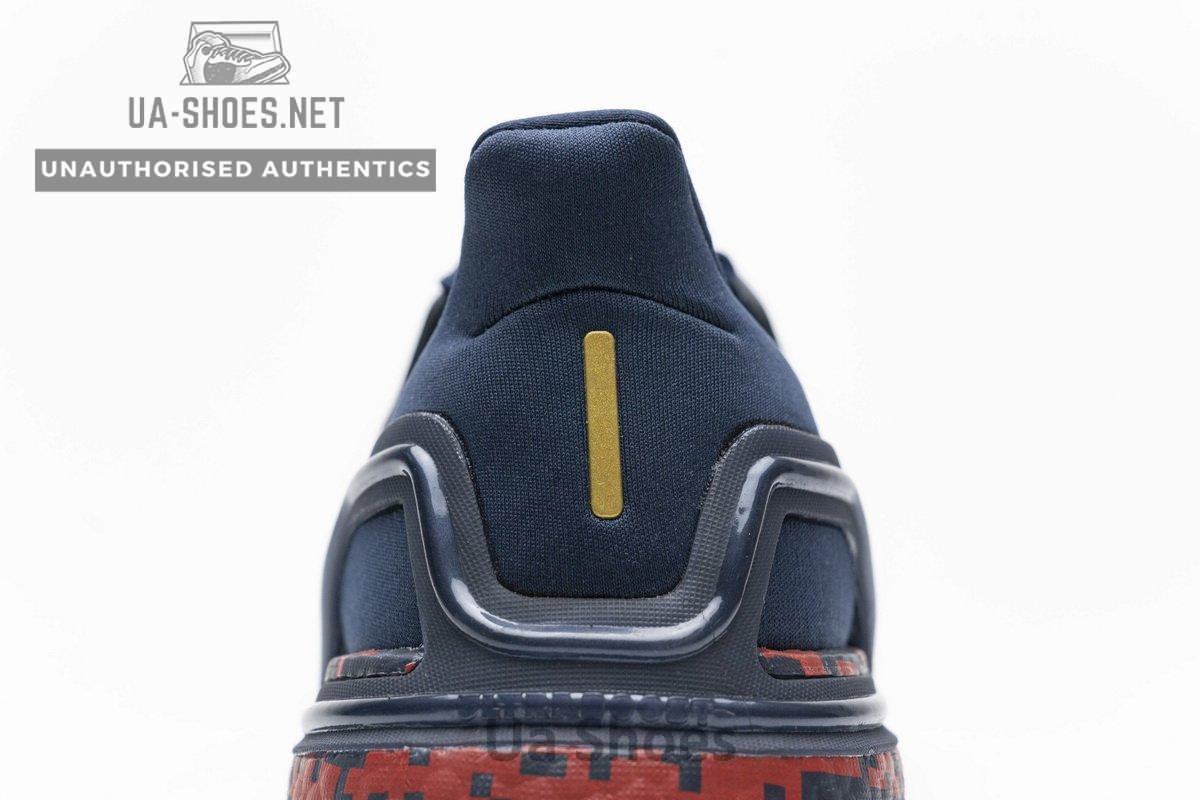 FY3451 adidas Ultra BOOST 20 CONSORTIUM Dark Blue Red Real Boost - Image 8