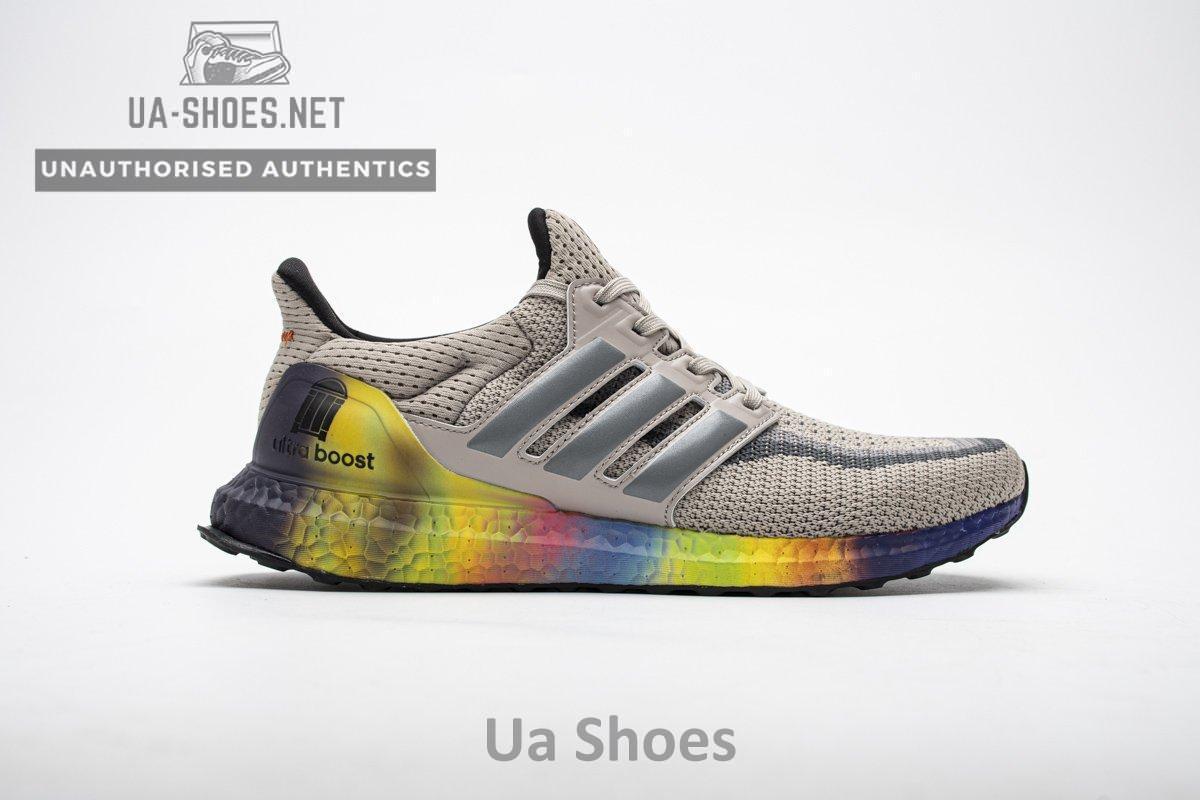 FW3726 adidas Ultra Boost 2.0 Real Boost Shanghai Grey Yellow - Image 14