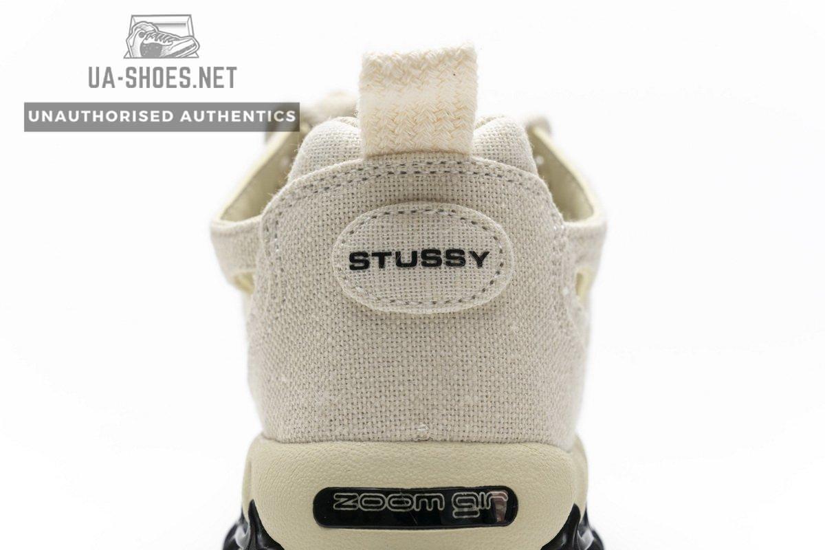 CQ5486-200 Stussy X Nike Air Zoom Spiridon Caged 2 Fossil - Image 8