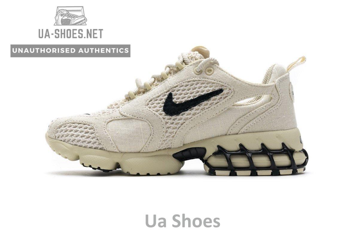 CQ5486-200 Stussy X Nike Air Zoom Spiridon Caged 2 Fossil - Image 15