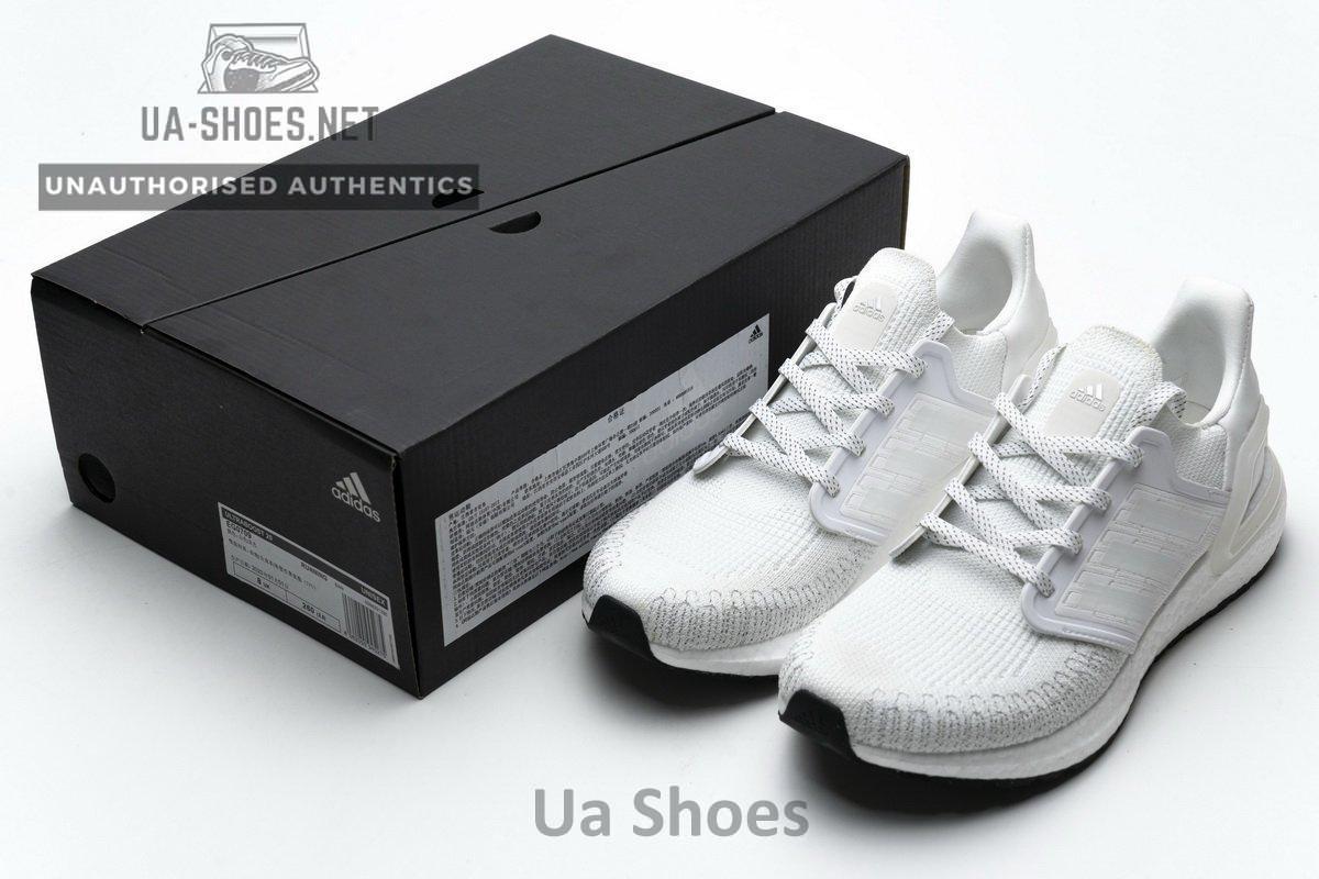 EG0709 adidas Ultra BOOST 20 White Reflective - Image 3
