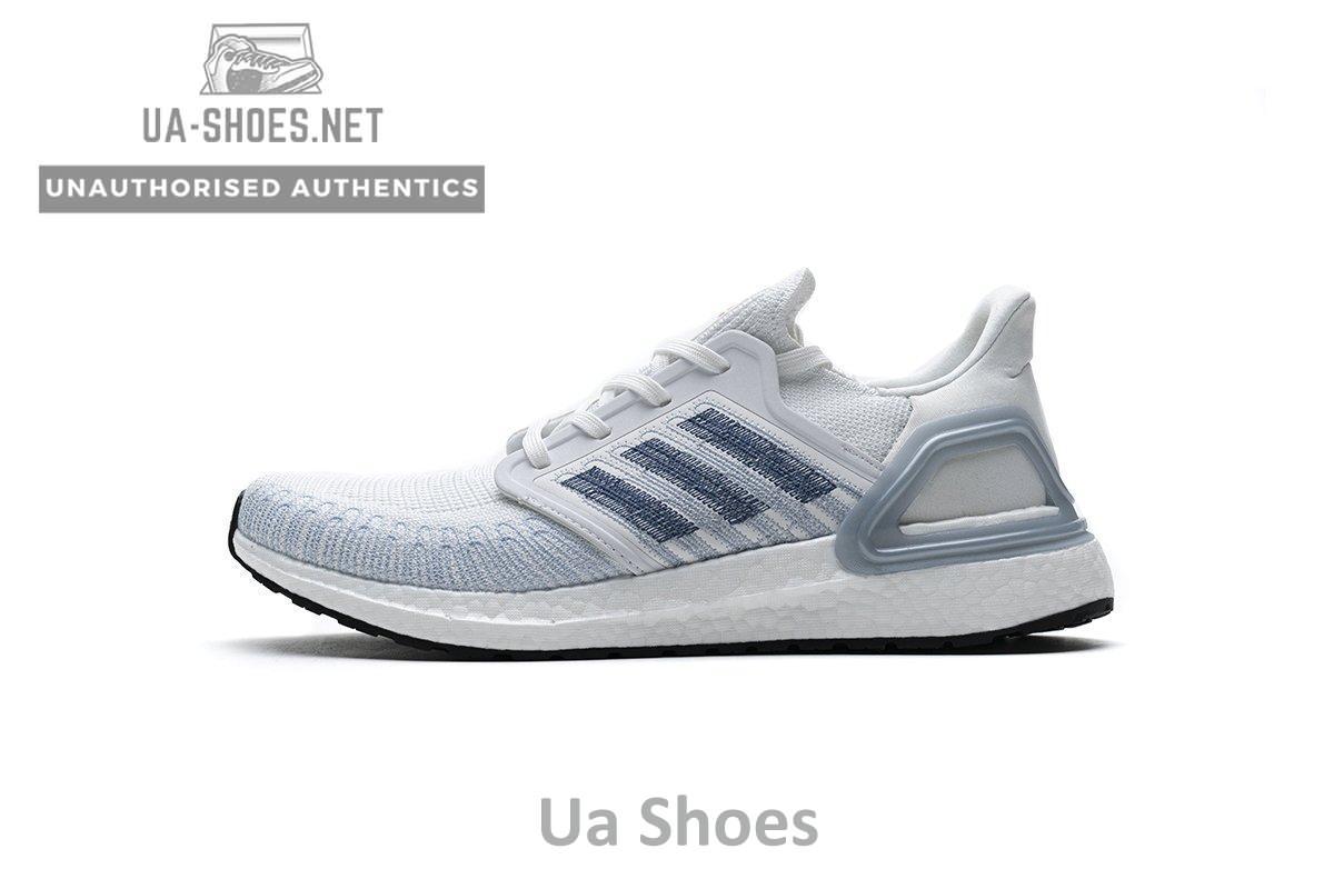 FY3454 adidas Ultra BOOST 20 White Light Blue