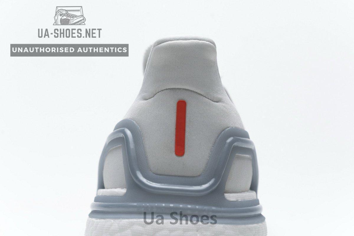 FY3454 adidas Ultra BOOST 20 White Light Blue - Image 8