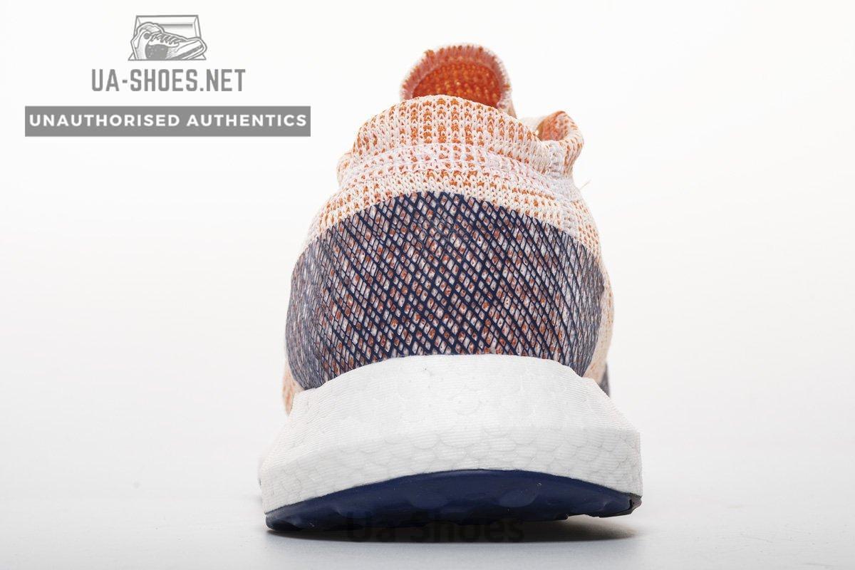 Adidas Pure Boost GO "Cloud White/Cloud White/Mystery Ink" B75666 - Image 8
