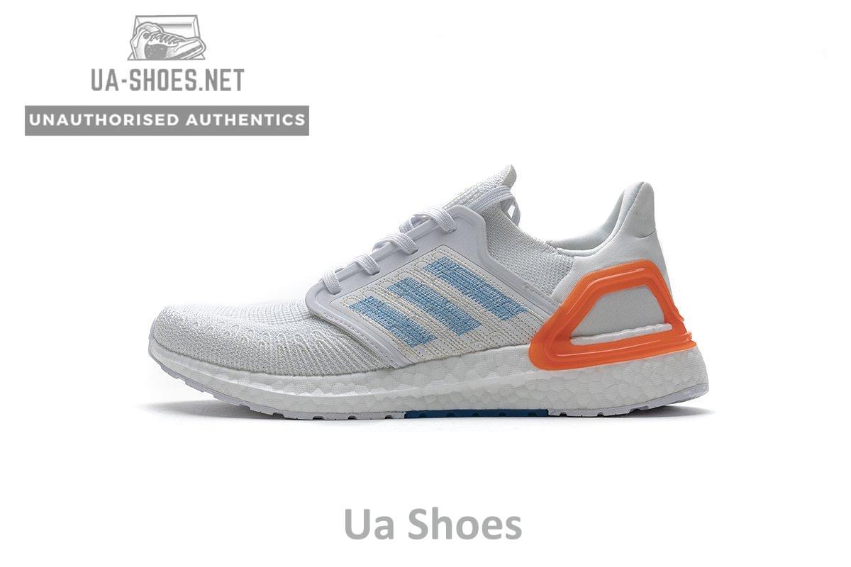 EG0768 adidas Ultra BOOST 20 Primeblue White Blue Orange