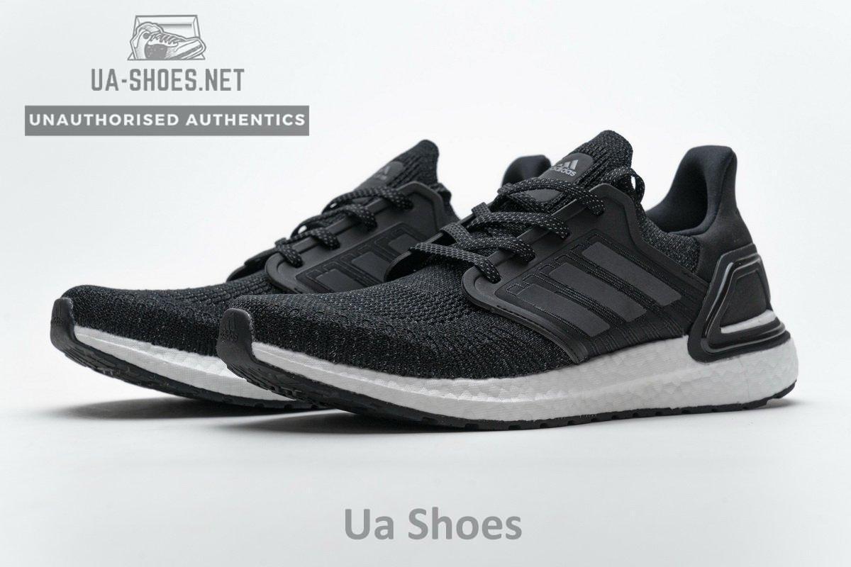 EG0708 adidas Ultra BOOST 20 Black Grey Reflective - Image 6