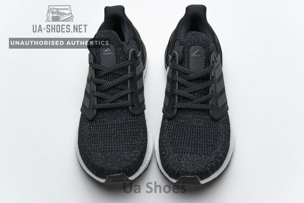 EG0708 adidas Ultra BOOST 20 Black Grey Reflective - Image 4