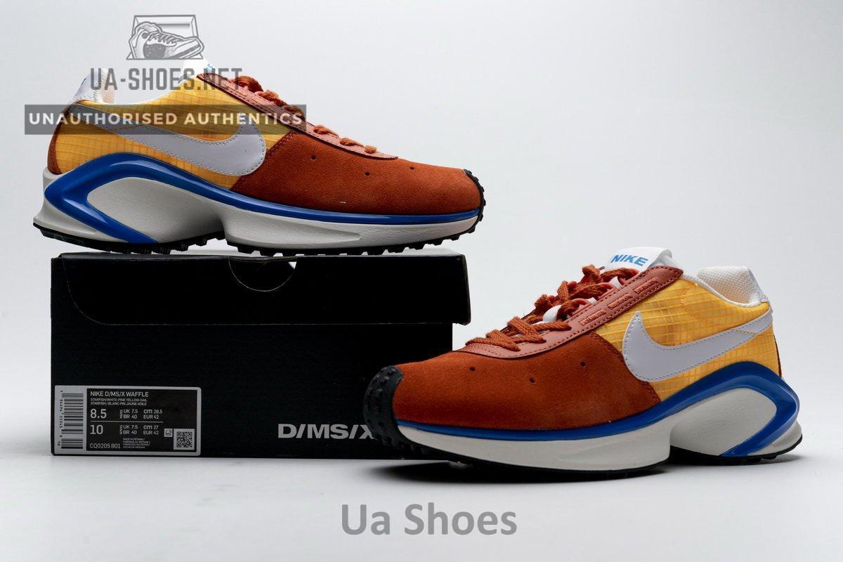 CQ0205-801 Nike D/MS/ x Waffle Yellow Orange - Image 2