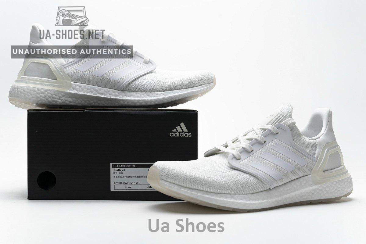 EG0725 adidas Ultra BOOST 20 White - Image 4