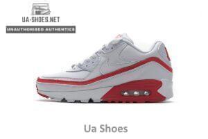 CJ7197-103 Undefeated x Nike Air Max 90 White Red