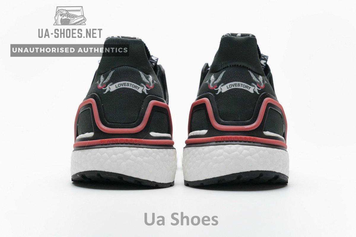 FX8895 adidas Ultra BOOST 20 Black White Red - Image 7