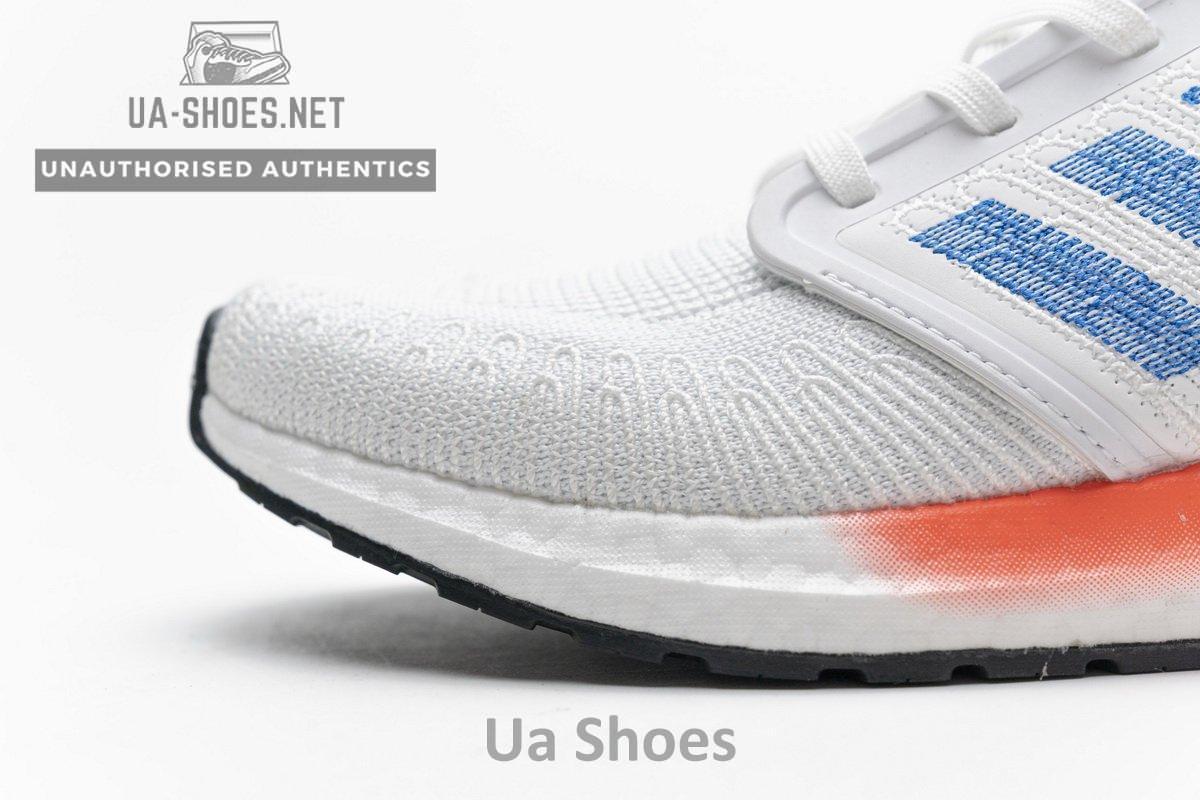 FY3453 adidas Ultra BOOST 20 White Blue - Image 11