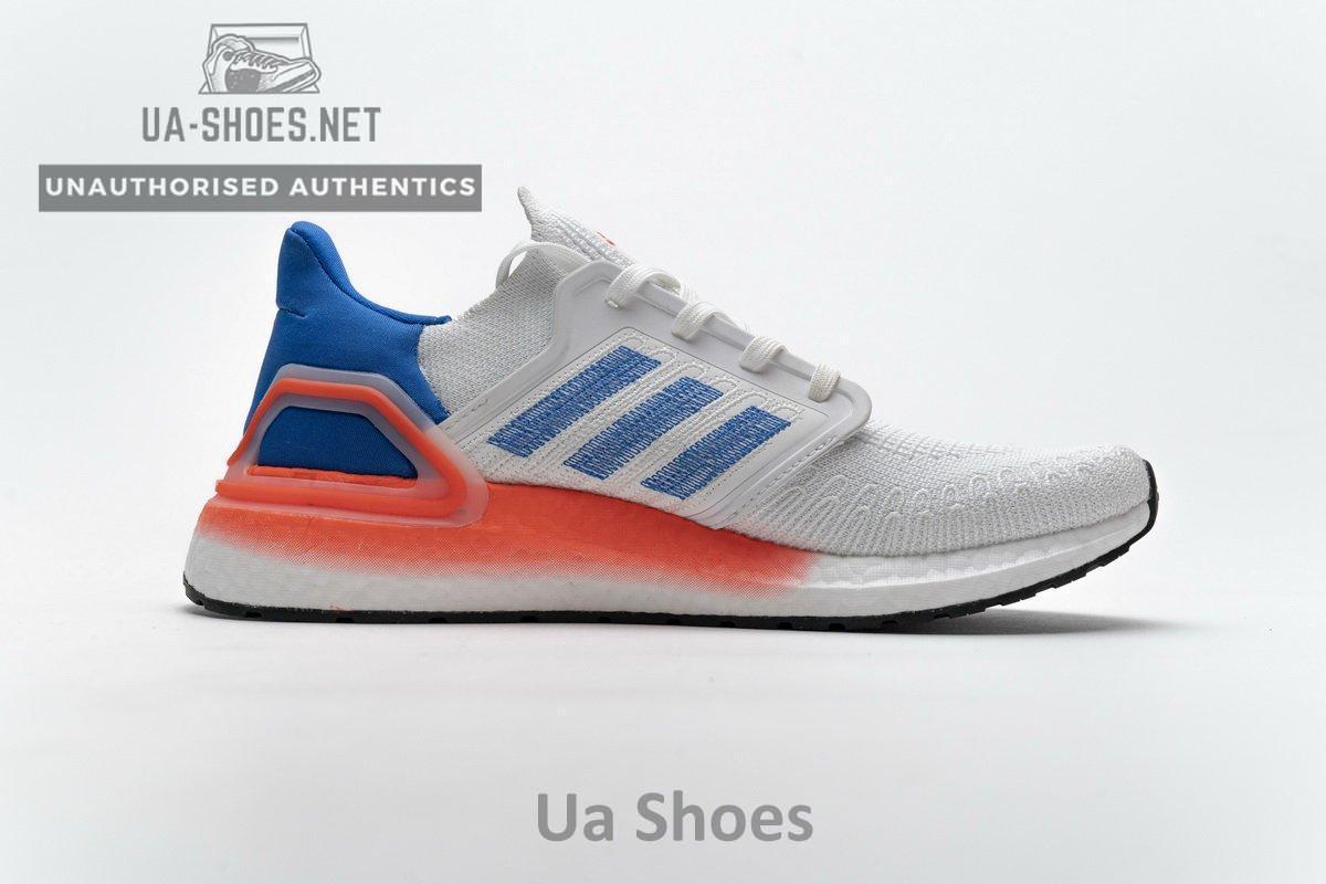 FY3453 adidas Ultra BOOST 20 White Blue - Image 15