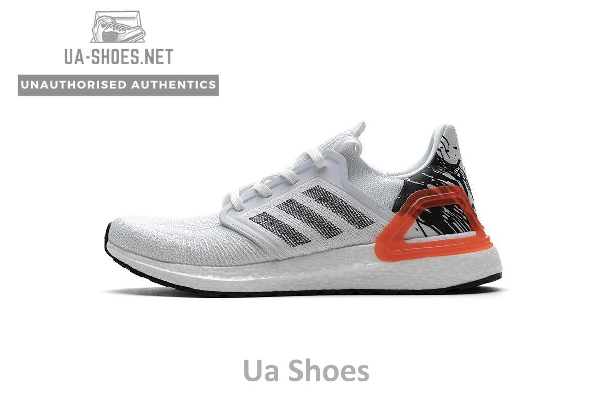EG0699 adidas Ultra BOOST 20 Splatter White Black