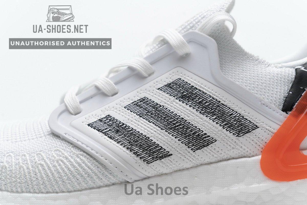 EG0699 adidas Ultra BOOST 20 Splatter White Black - Image 9