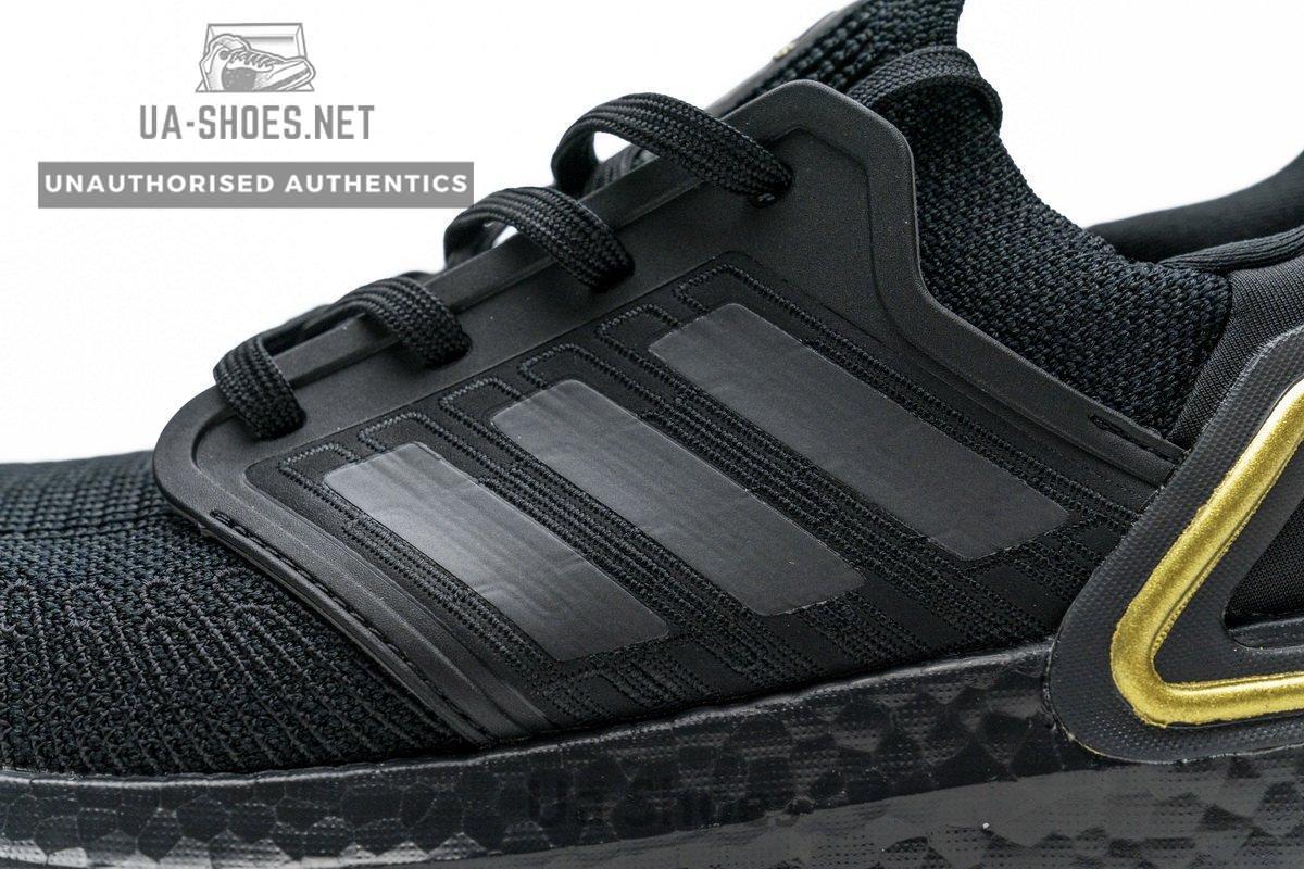 EG0754 adidas Ultra BOOST 20 CONSORTIUM Black Gold Real Boost - Image 5
