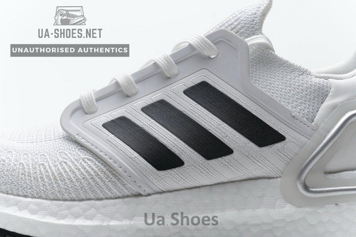 EG0783 Adidas Ultra BOOST 20 CONSORTIUM White Silver Grey - Image 10