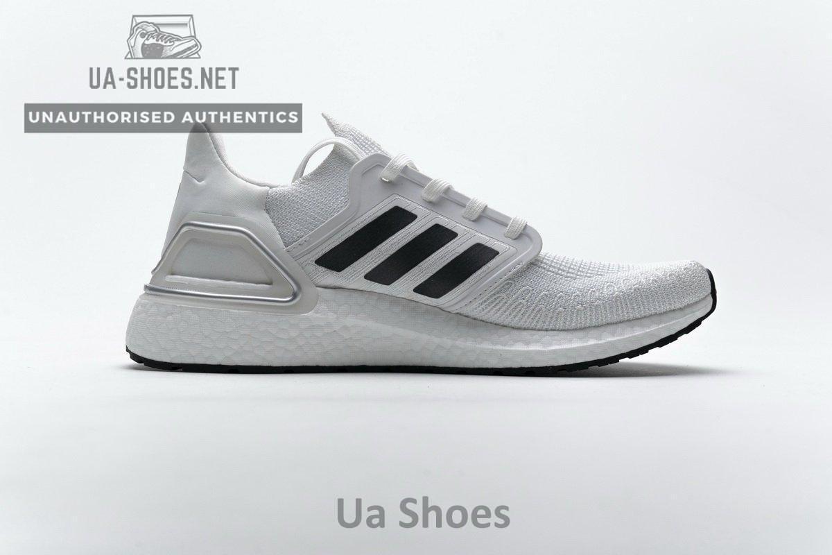 EG0783 Adidas Ultra BOOST 20 CONSORTIUM White Silver Grey - Image 16