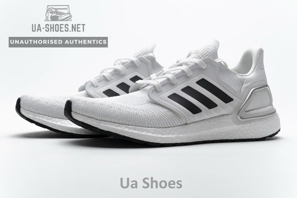 EG0783 Adidas Ultra BOOST 20 CONSORTIUM White Silver Grey - Image 5