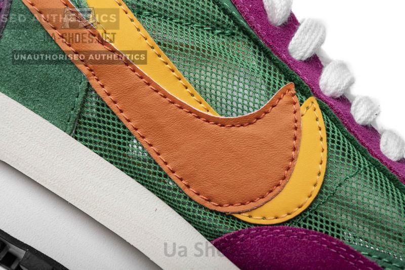 Sacai x Nike LDWaffle GreenPinkOrange BV0073-301 - Image 8