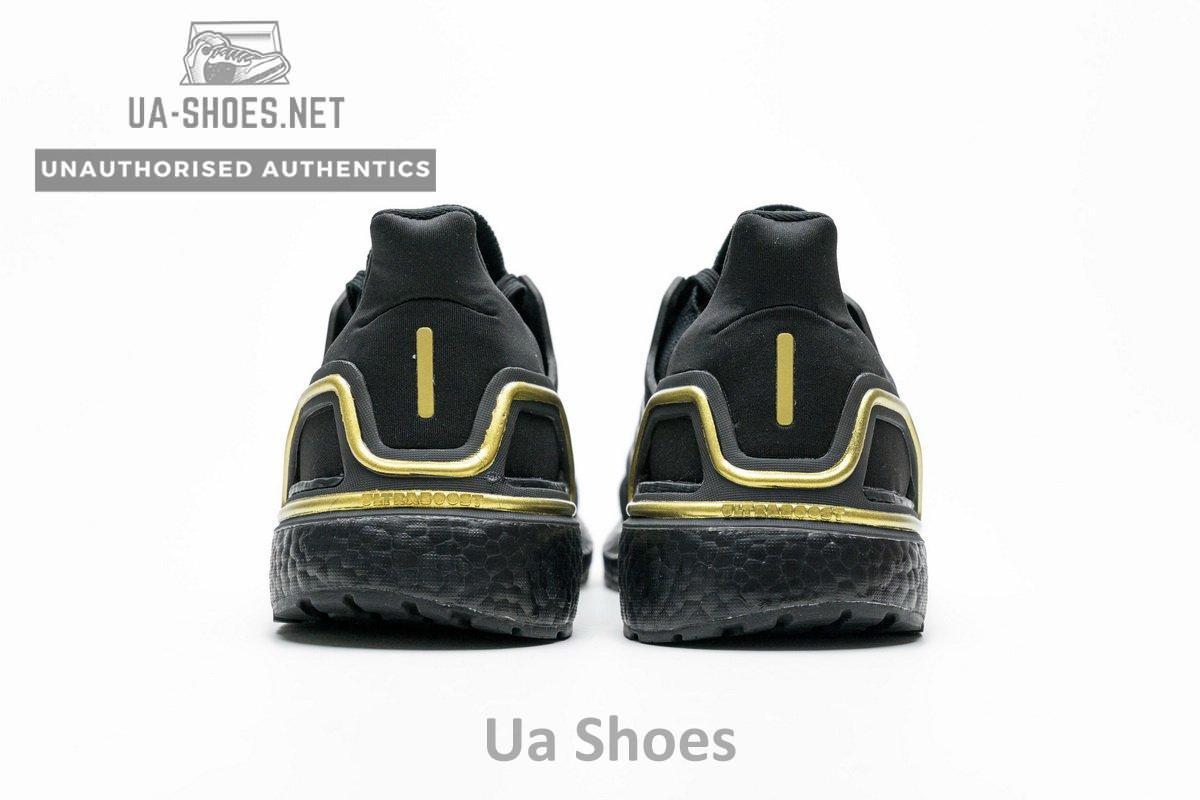 EG0754 adidas Ultra BOOST 20 CONSORTIUM Black Gold Real Boost - Image 2