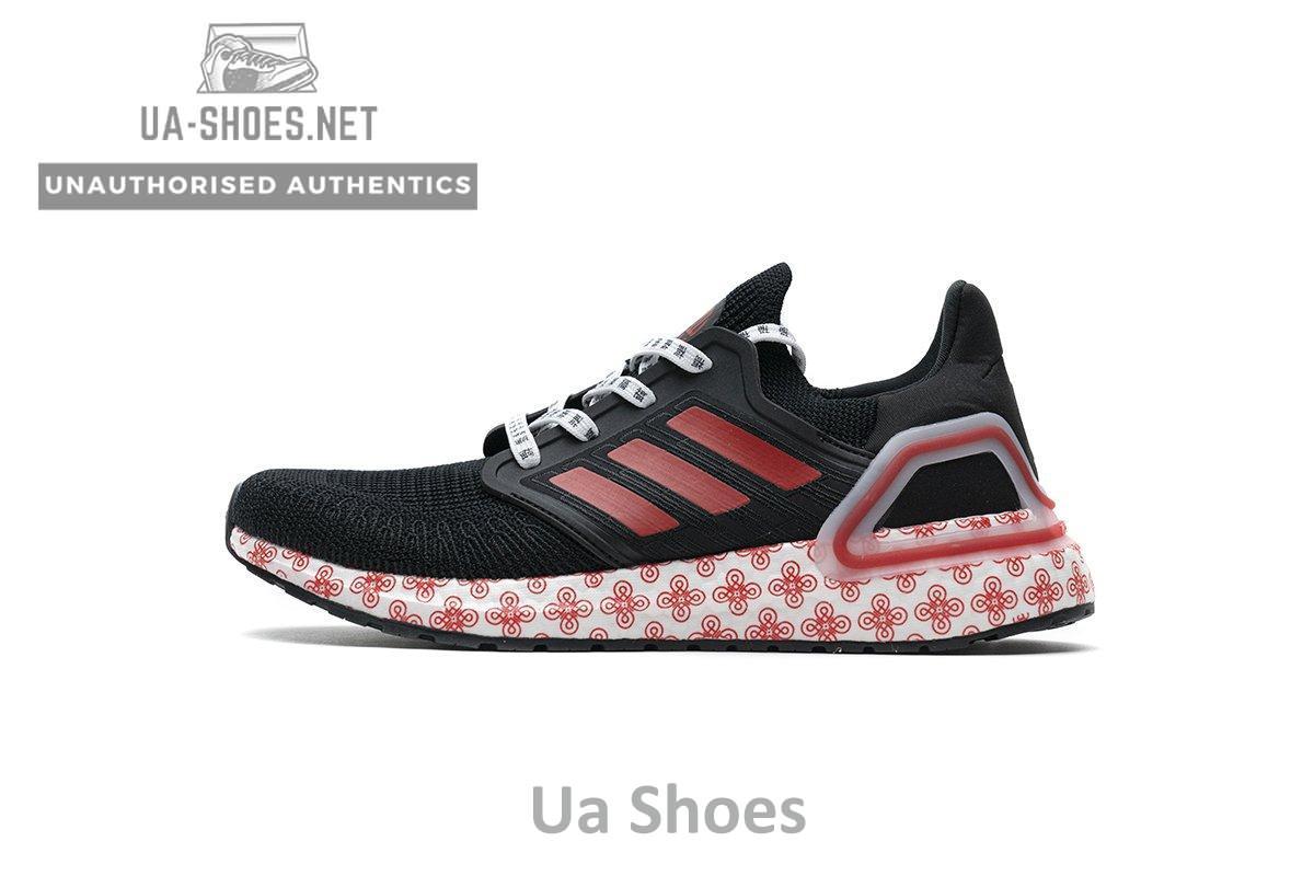 FX8886 adidas Ultra BOOST 20 CONSORTIUM Black Red Real Boost