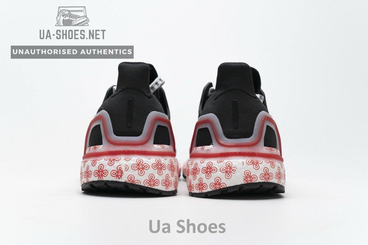 FX8886 adidas Ultra BOOST 20 CONSORTIUM Black Red Real Boost - Image 7