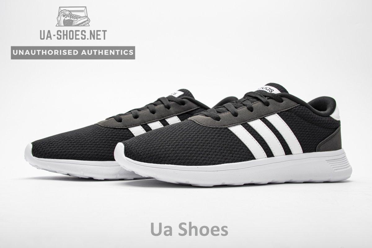 BB9774 adidas Lite Racer Black White - Image 4