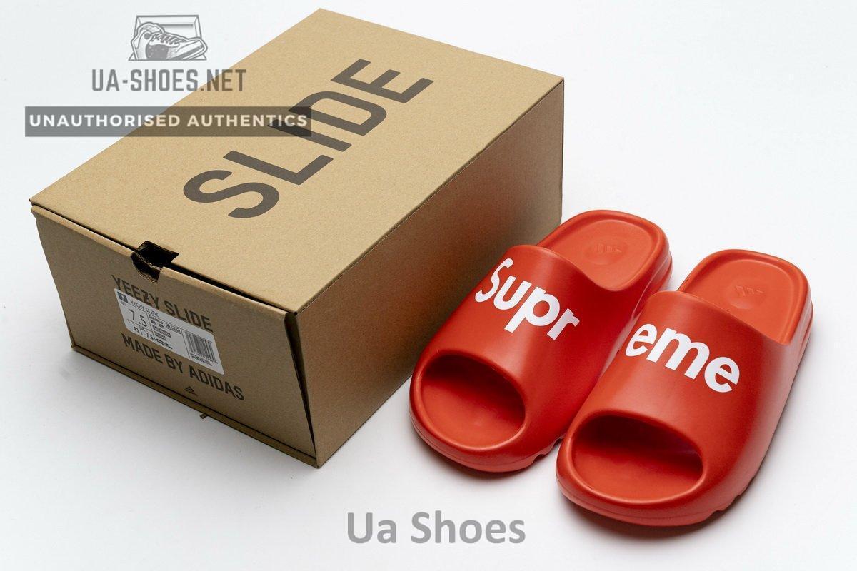 FH6346-9 adidas Yeezy Slide Red - Image 3