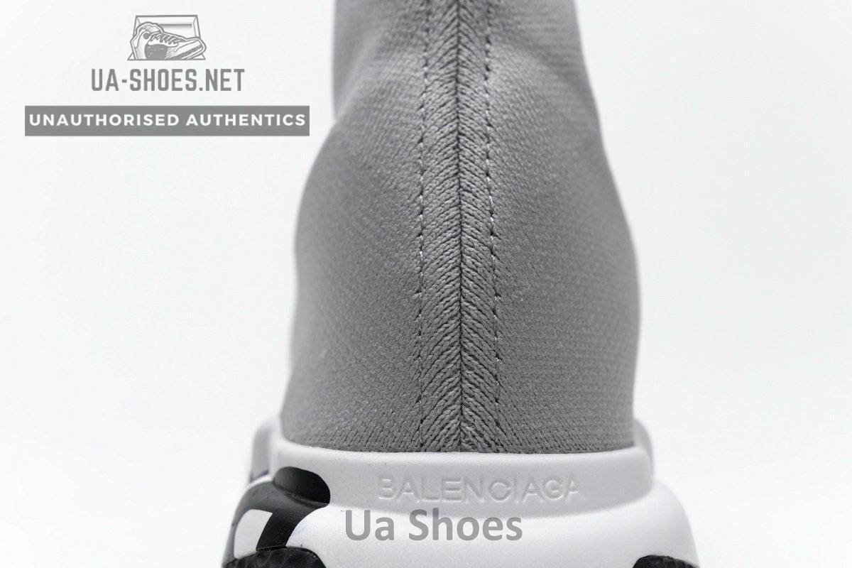 Balenciaga Stretch Mesh High Top Sneaker Grey - Image 8