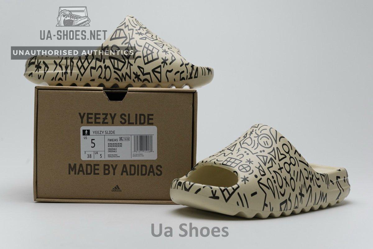 FW6345 adidas Yeezy Slide “Graffiti” - Image 2
