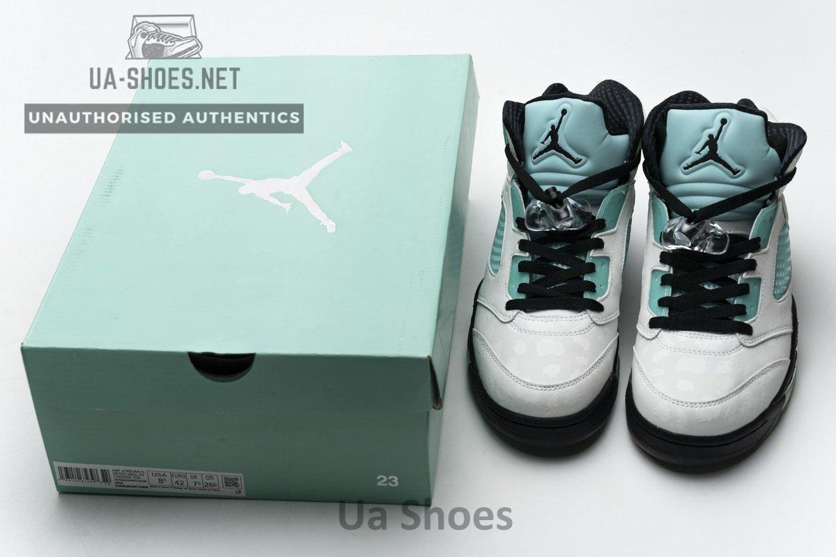 CN2932-100 Air Jordan 5 Retro "Island Green" - Image 3