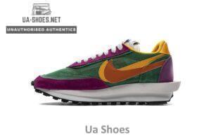 Sacai x Nike LDWaffle GreenPinkOrange BV0073-301