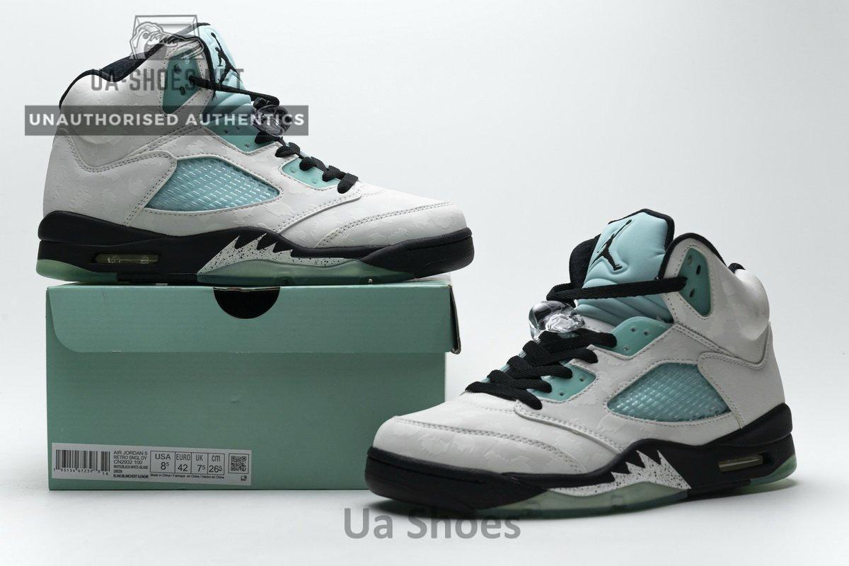 CN2932-100 Air Jordan 5 Retro "Island Green" - Image 2