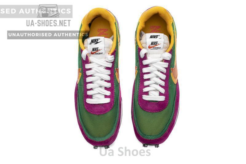 Sacai x Nike LDWaffle GreenPinkOrange BV0073-301 - Image 6