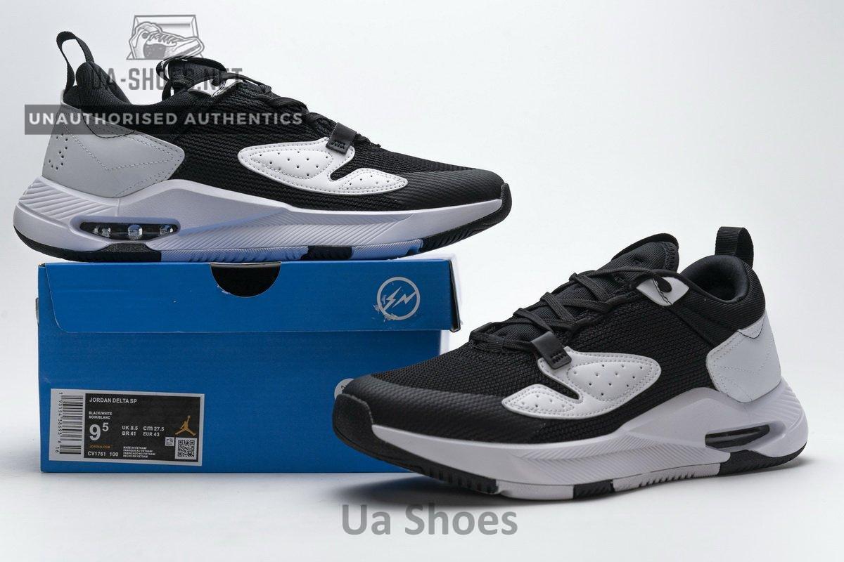 CV1761-100 Fragment Design x Jordan Delta SP Black White - Image 3