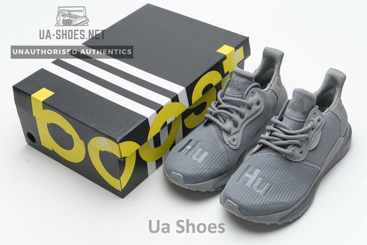 EF2380 Pharrell Williams x adidas Solar HU Glide Grey - Image 3