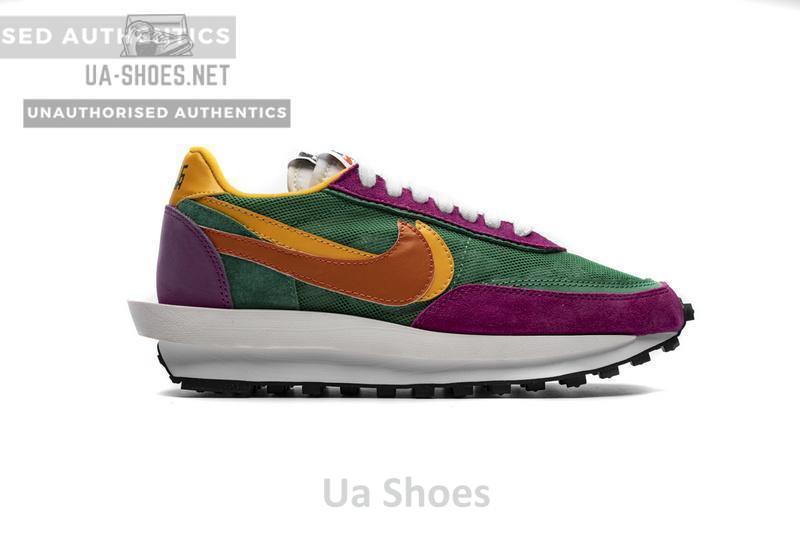 Sacai x Nike LDWaffle GreenPinkOrange BV0073-301 - Image 16