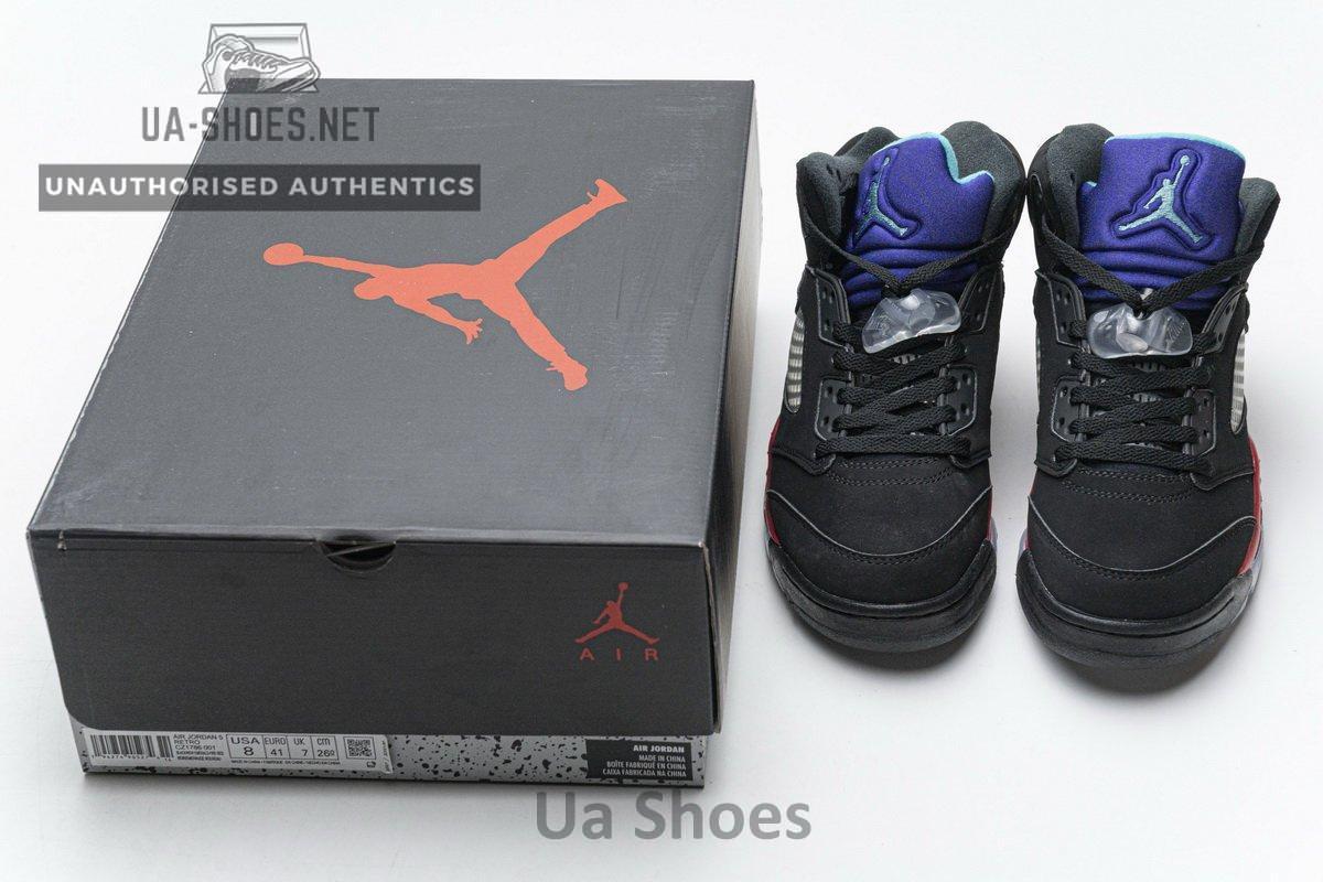CZ1786-001 Air Jordan 5 Retro Top 3 Black - Image 3