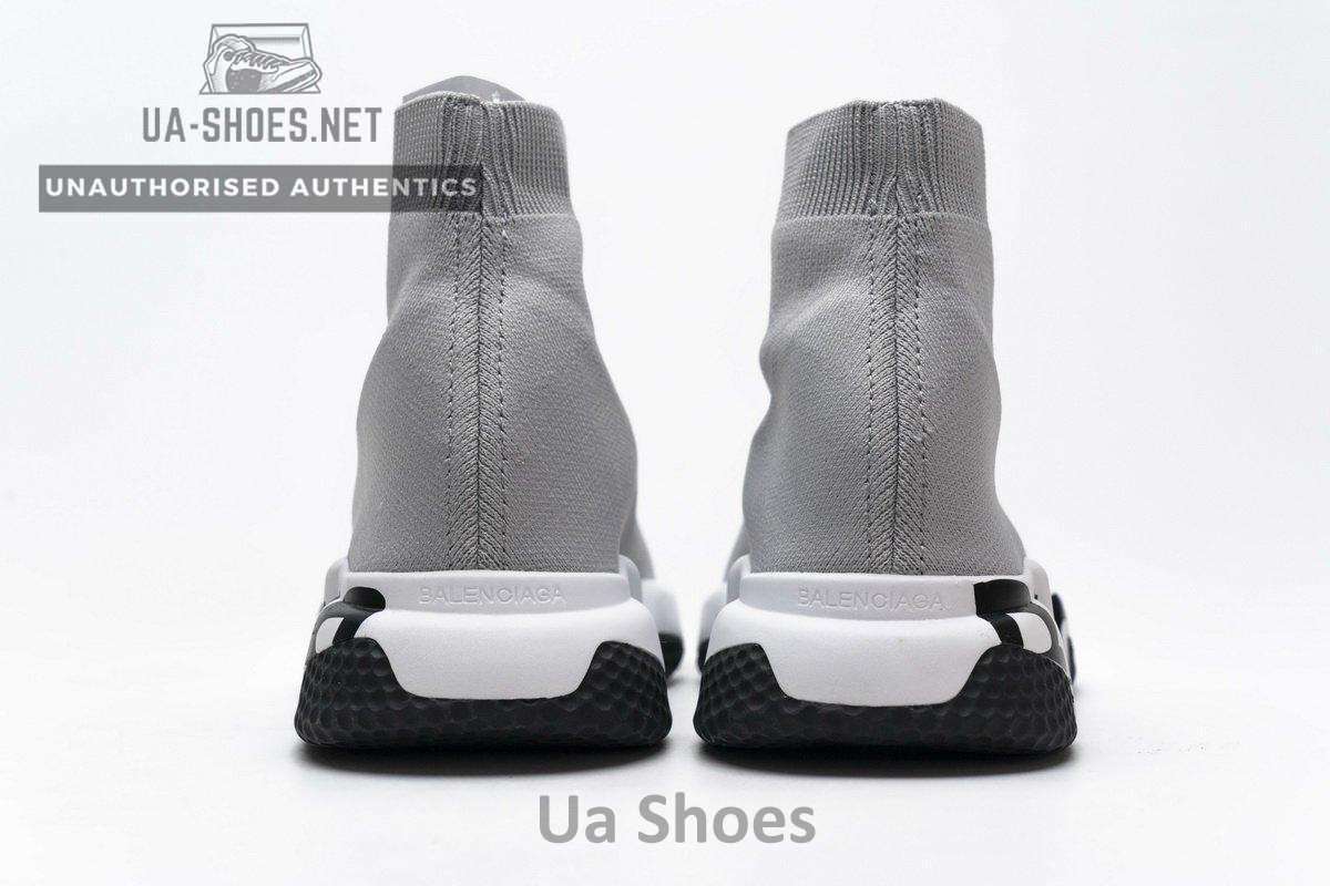 Balenciaga Stretch Mesh High Top Sneaker Grey - Image 7