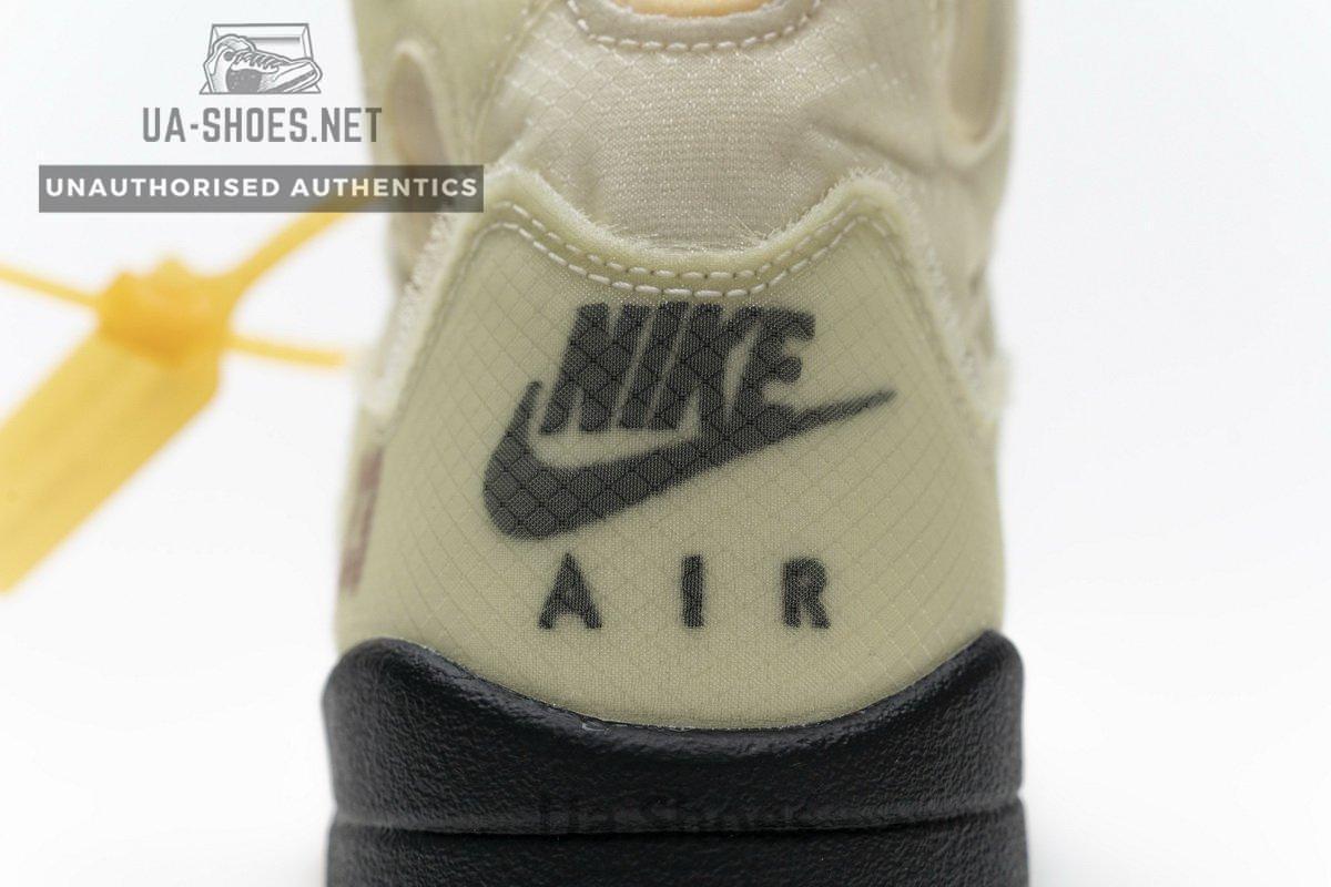 DH8565-100 OFF White x Air Jordan 5 Retro SP Sail - Image 8