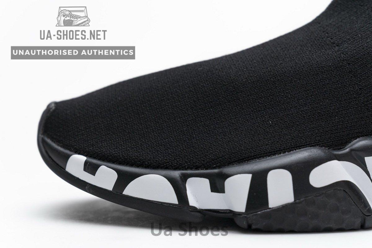 Balenciaga Stretch Mesh High Top Sneaker All Black - Image 12