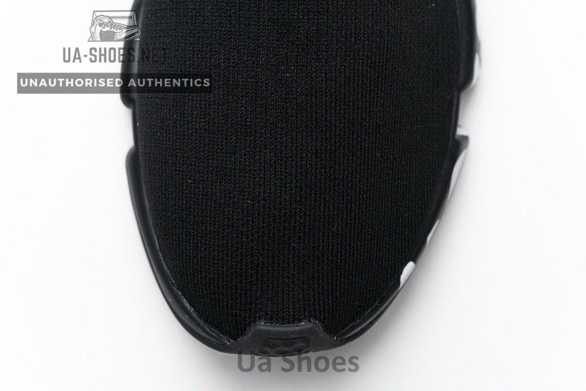 Balenciaga Stretch Mesh High Top Sneaker All Black - Image 13