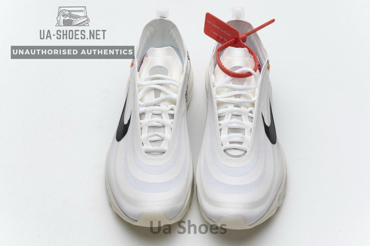 AJ4585-100 Off-White x Nike Air Max 97 All White - Image 5