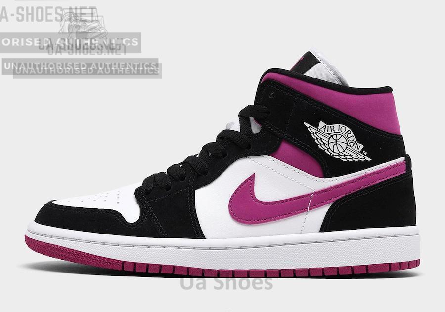 BQ6472-005 Air Jordan 1 Mid WMNS Magenta