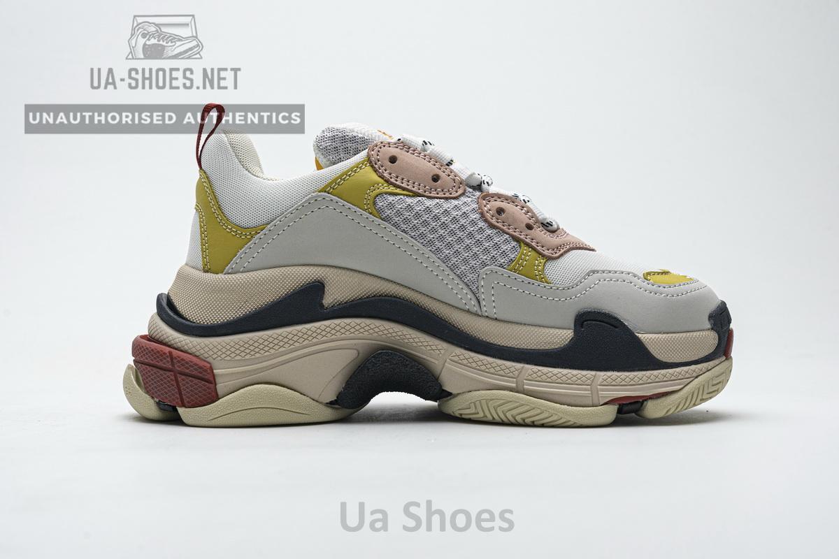 490672 W09O5 9035 Balenciaga Triple S Black Yellow Pink - Image 5